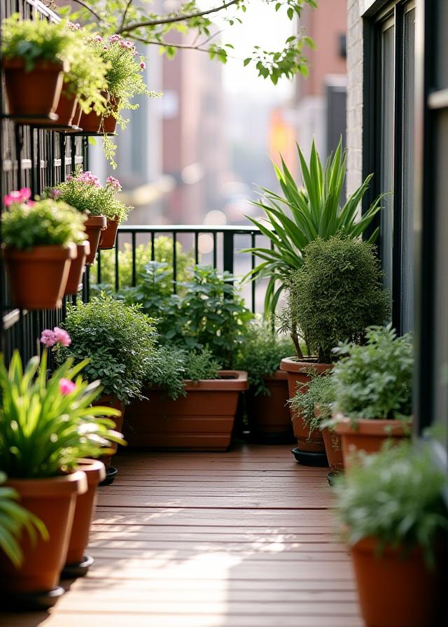Residential balcony transformation in Brooklyn